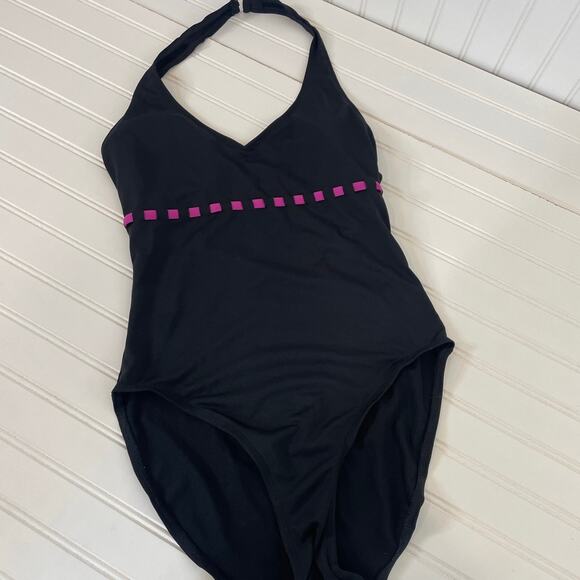 Croft and Barrow & Merona One Piece & Two Piece Swim Set Bundle OF 3 Size M - Picture 7 of 9